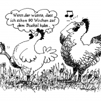 Cartoon Zwart wit