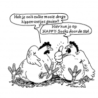 Cartoon Zwart wit