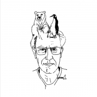 Cartoon Zwart wit