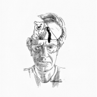 Cartoon Zwart wit