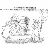 Cartoon Zwart wit