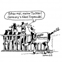 Cartoon Zwart wit