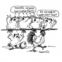 Cartoon Zwart wit
