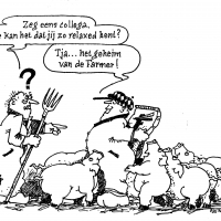 Cartoon Zwart wit
