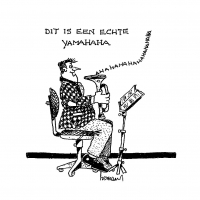 Cartoon Zwart wit