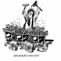 Cartoon Zwart wit