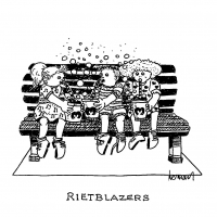 Cartoon Zwart wit