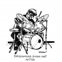 Cartoon Zwart wit