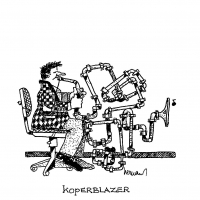 Cartoon Zwart wit