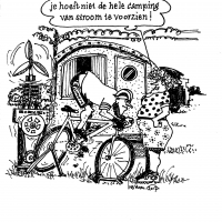 Cartoon Zwart wit