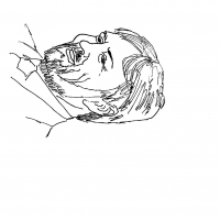 Cartoon Zwart wit