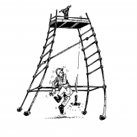 Cartoon Zwart wit