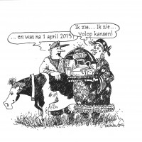 Cartoon Zwart wit