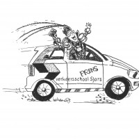 Cartoon Zwart wit