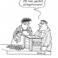 Cartoon Zwart wit