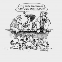 Cartoon Zwart wit