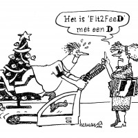 Cartoon Zwart wit