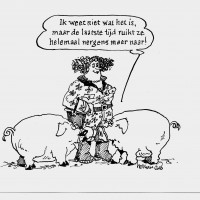 Cartoon Zwart wit