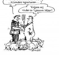 Cartoon Zwart wit