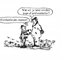 Cartoon Zwart wit