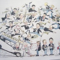 Cartoon Zwart wit