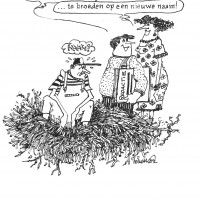 Cartoon Zwart wit