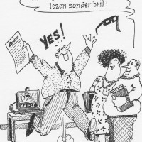 Cartoon Zwart wit