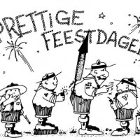 Cartoon Zwart wit