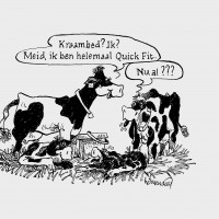 Cartoon Zwart wit