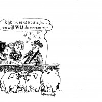 Cartoon Zwart wit