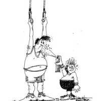 Cartoon Zwart wit