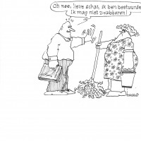 Cartoon Zwart wit