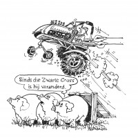 Cartoon Zwart wit