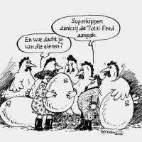 Cartoon Zwart wit