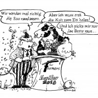 Cartoon Zwart wit