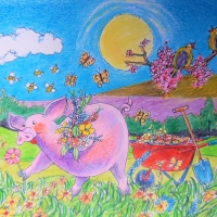 Cartoon kleur